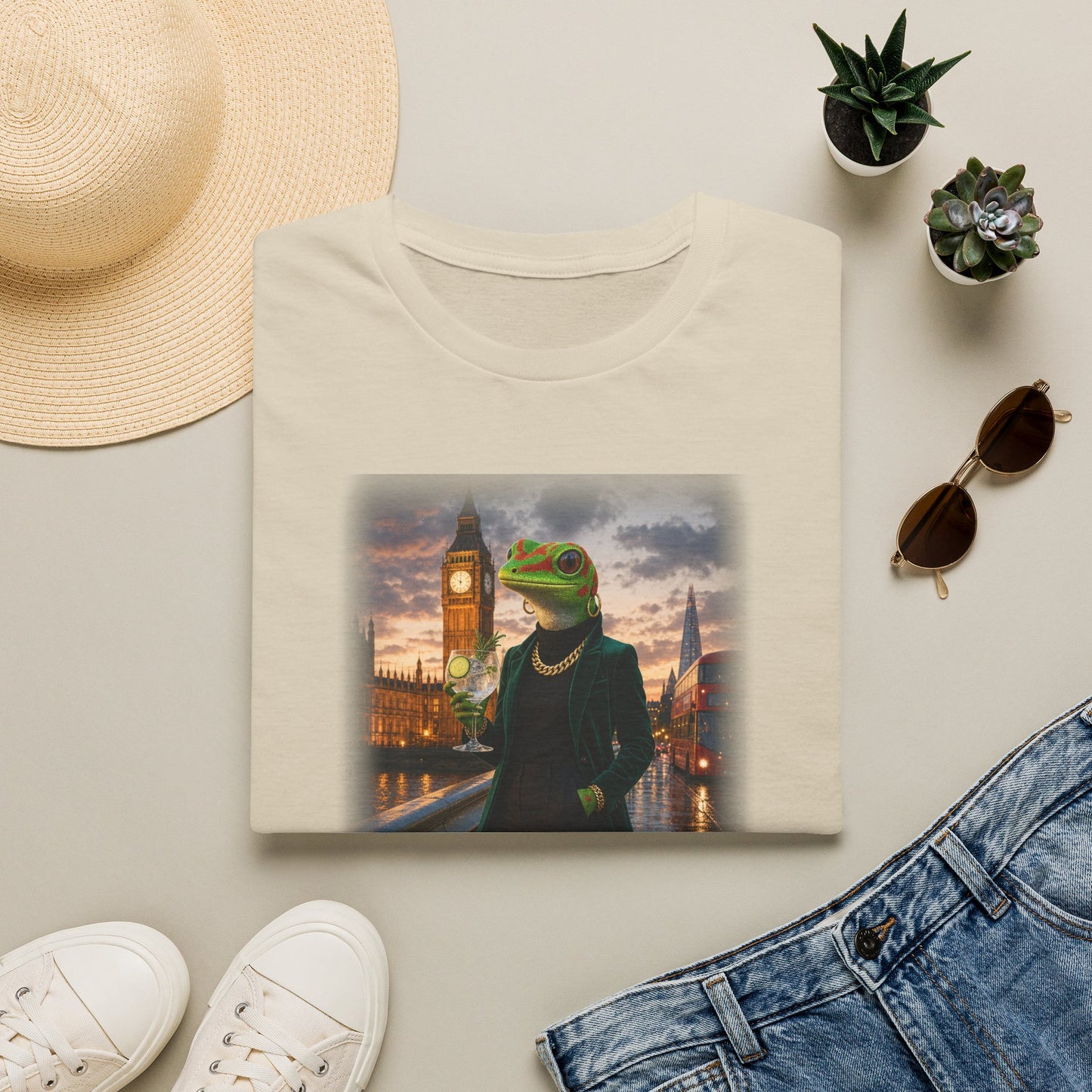 Gold Gecko Co.™ | London | Day Gecko | Comfort Colors 6500