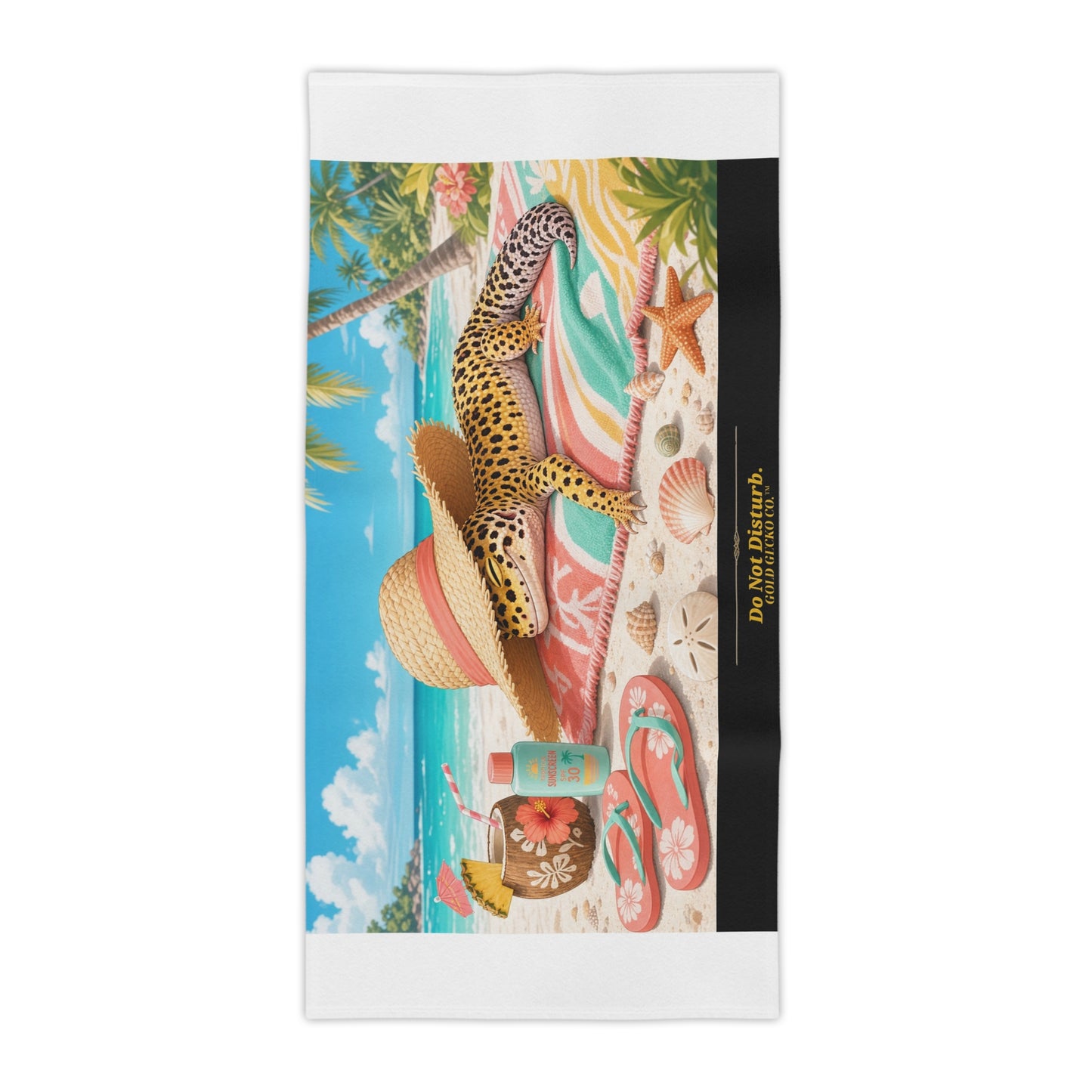 Col101-2-V1-BT-PrimaPrint-DoNotDisturb-SunhatLounging-Leopard-Illustrated-GoldGeckoCo