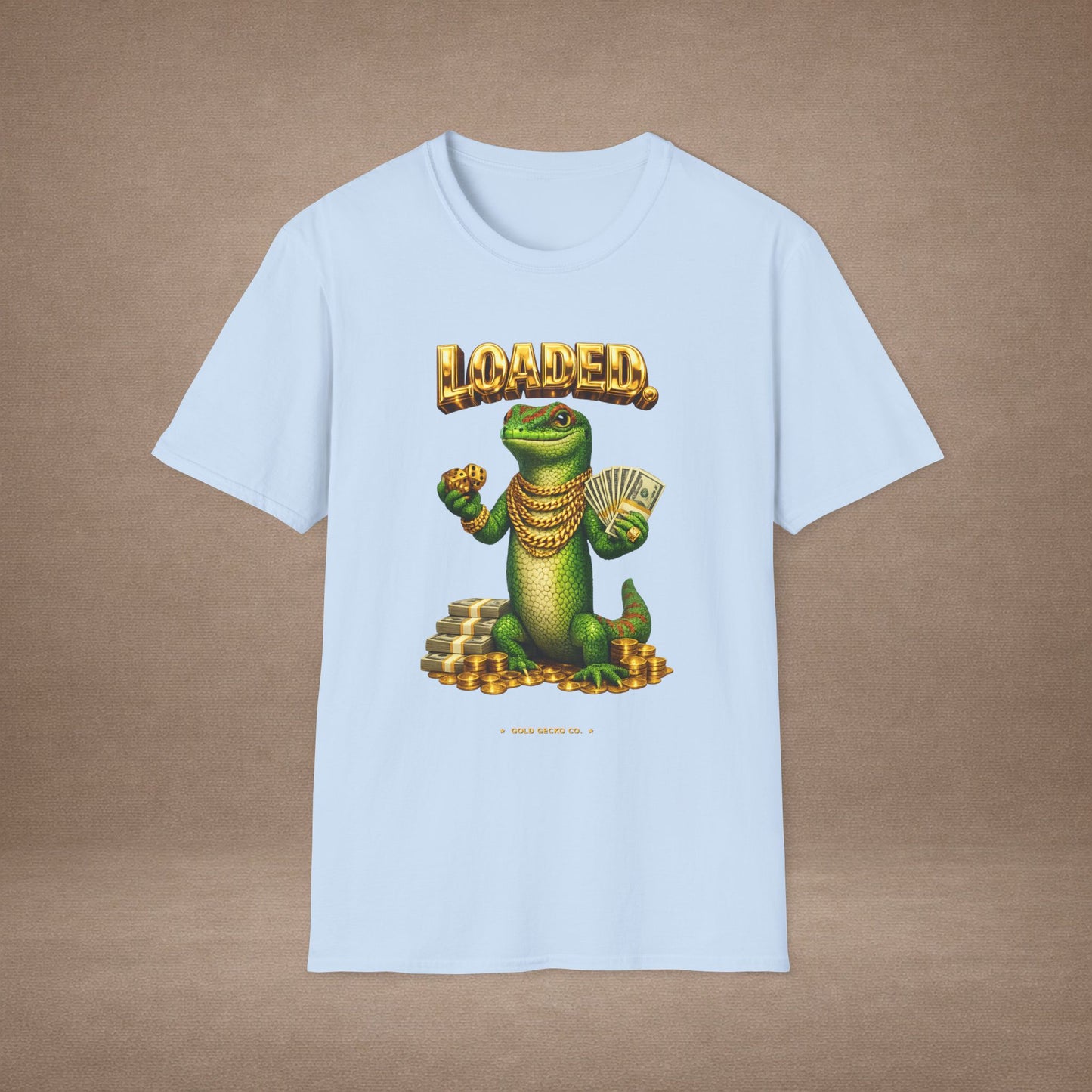 DESIGN #29-1 -Gambling - Loaded  Realistic (gold Lettering)