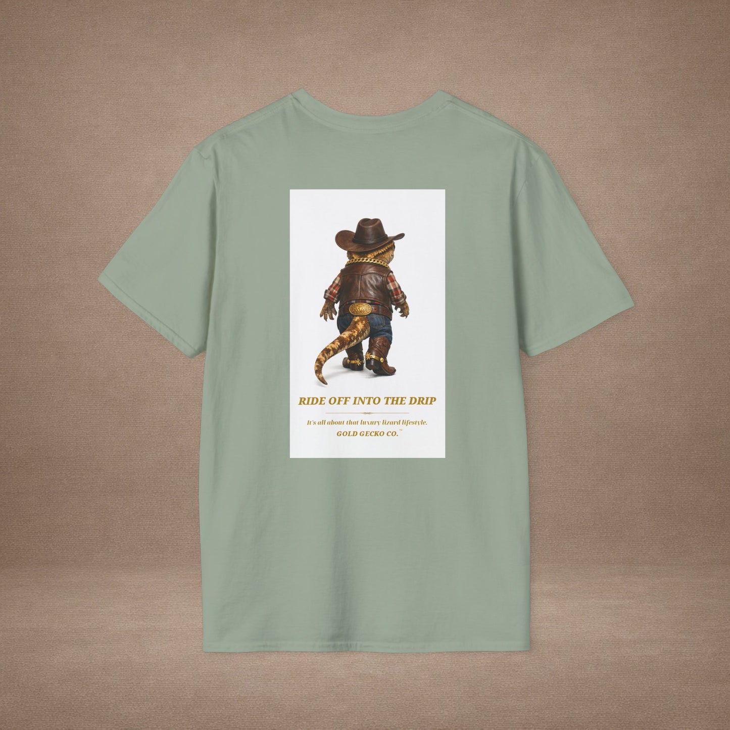 Design #09-1 - Cowboy Gecko - Y'All Can't Handle This