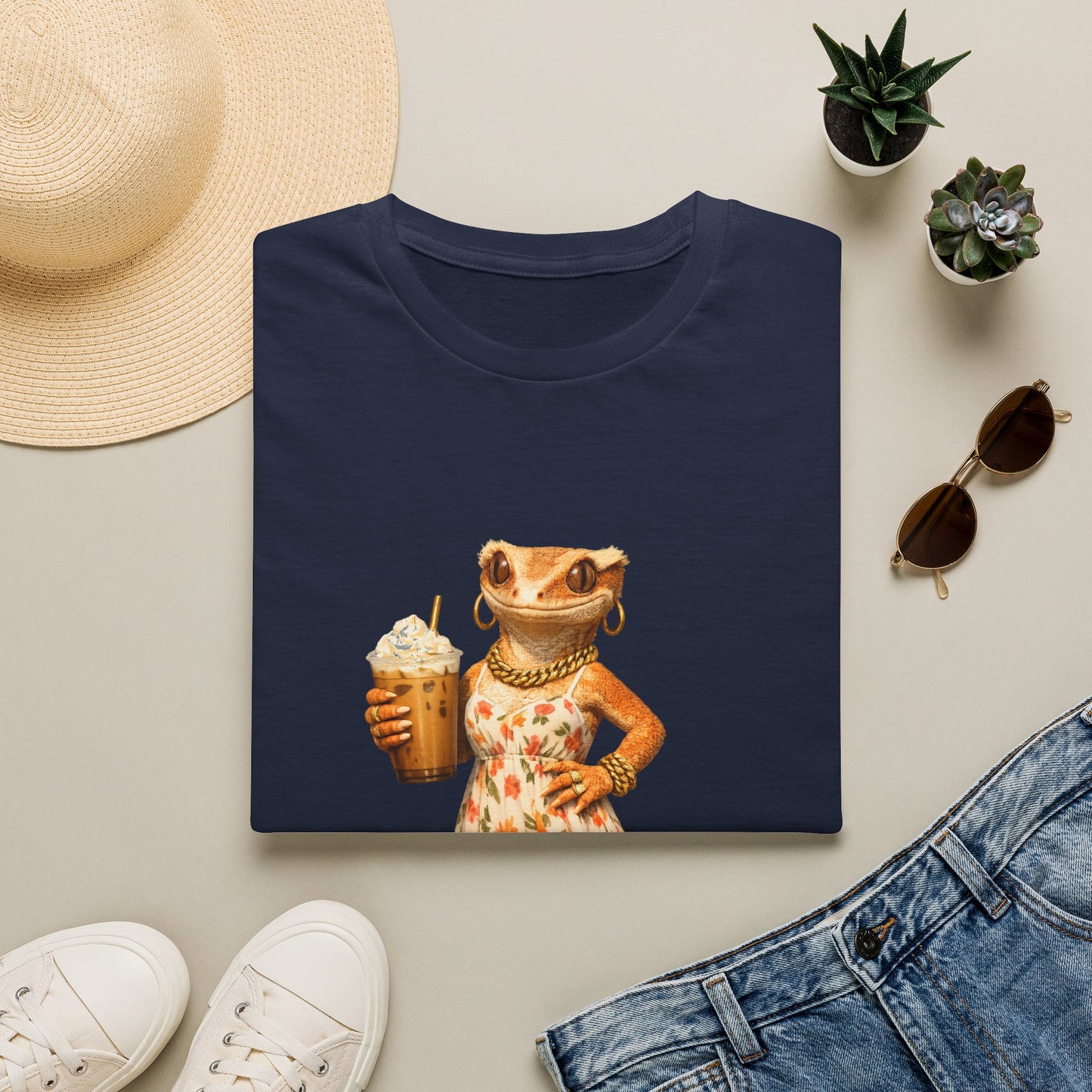 Gold Gecko Co.™ | Summer | Crested Gecko | Comfort Colors 6500