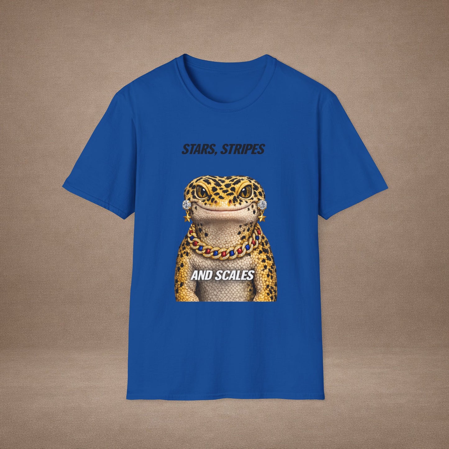 DESIGN #15 Stars, Stripes & Scales — 4th of July Tee