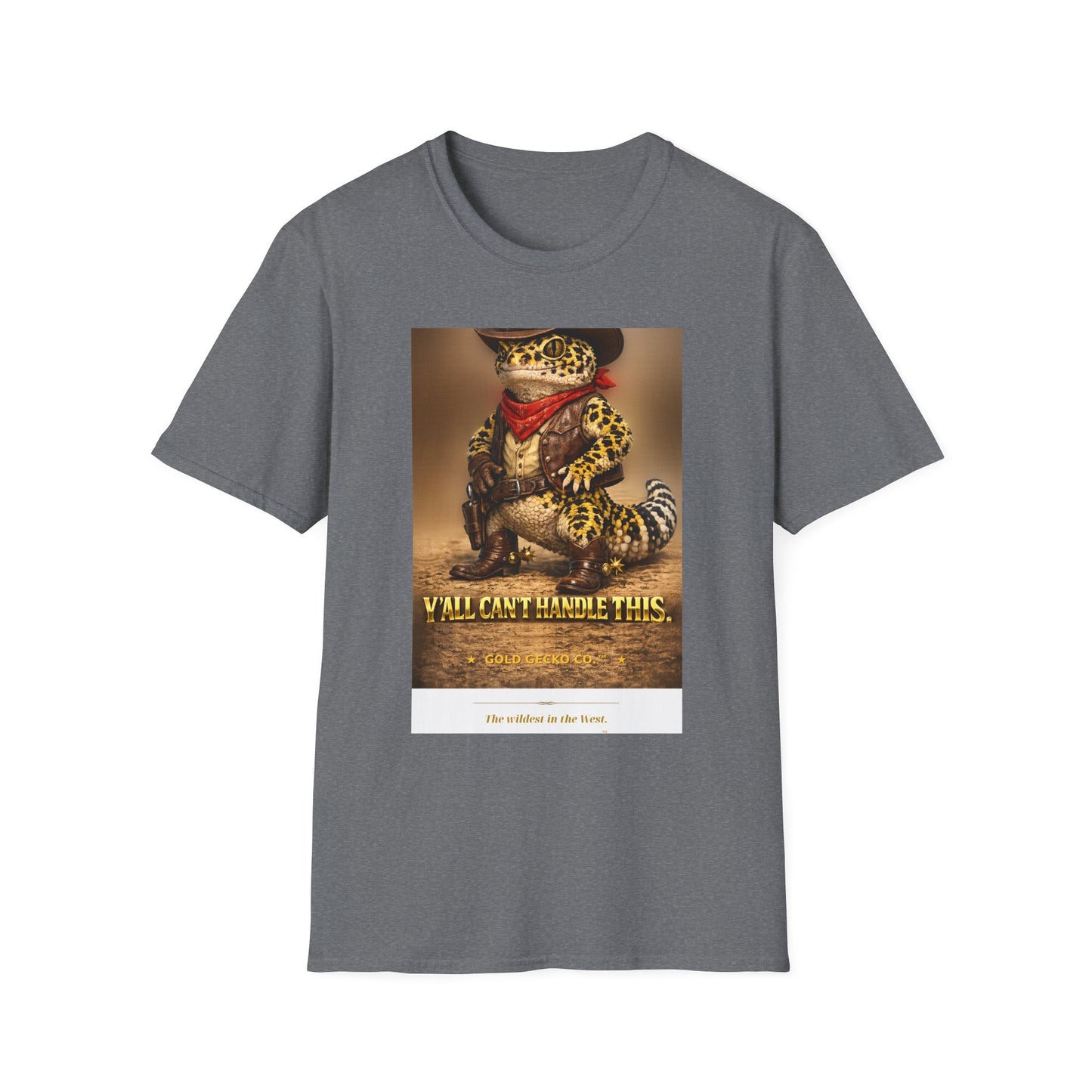 Gold Gecko Co.™ | Cowboy Up | Leopard Gecko | Comfort Colors 6500