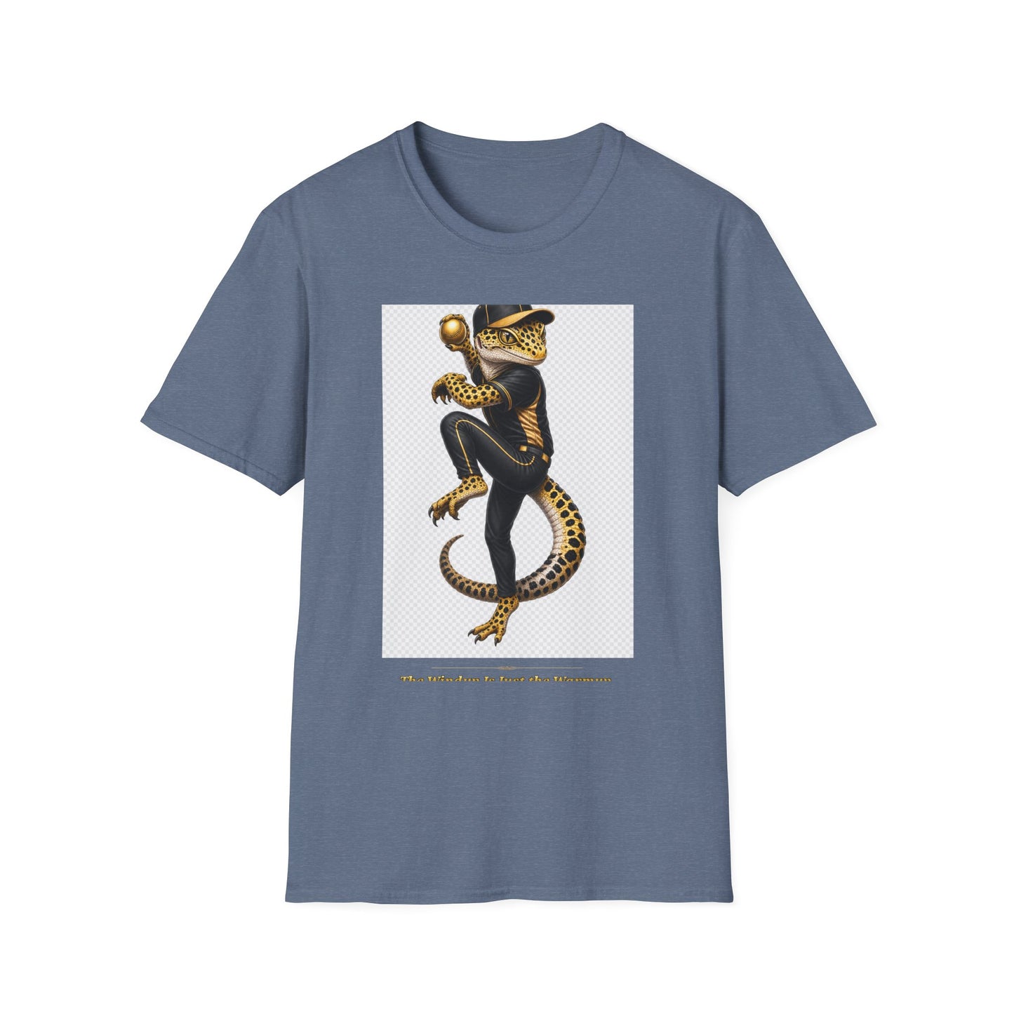 Gold Gecko Co. | The Windup Is Just the Warmup | Pitcher Gecko Tee