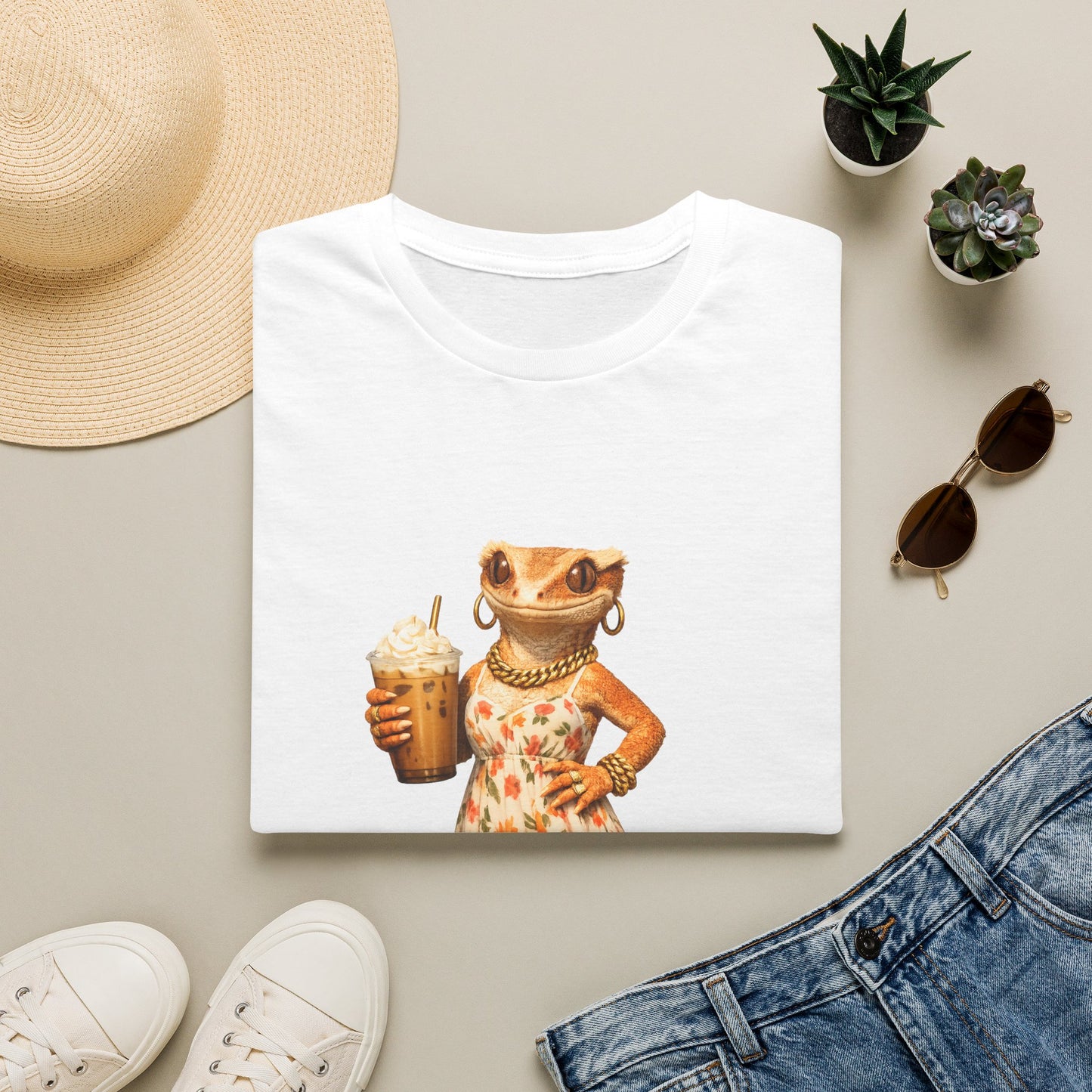 Gold Gecko Co.™ | Summer | Crested Gecko | Comfort Colors 6500
