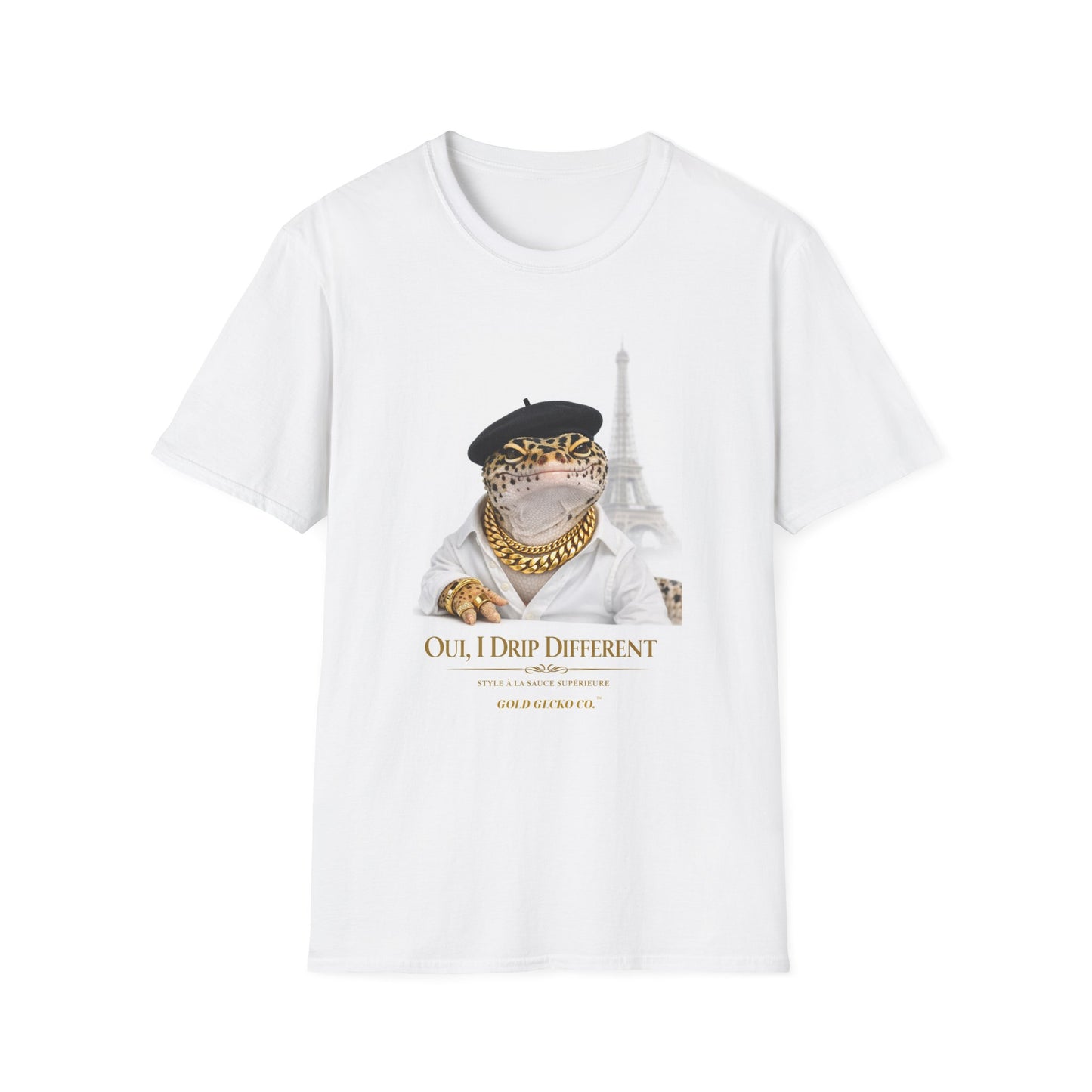 Gold Gecko Co.™ | Eiffel Tower | Crested Gecko | Comfort Colors 6500