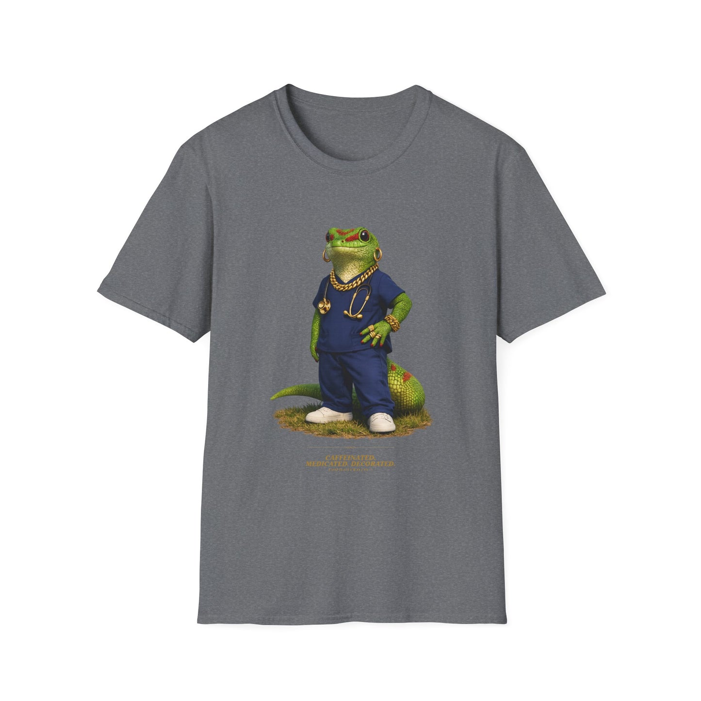 Gold Gecko Co.™ | Scrubs | Day Gecko | Comfort Colors 6500
