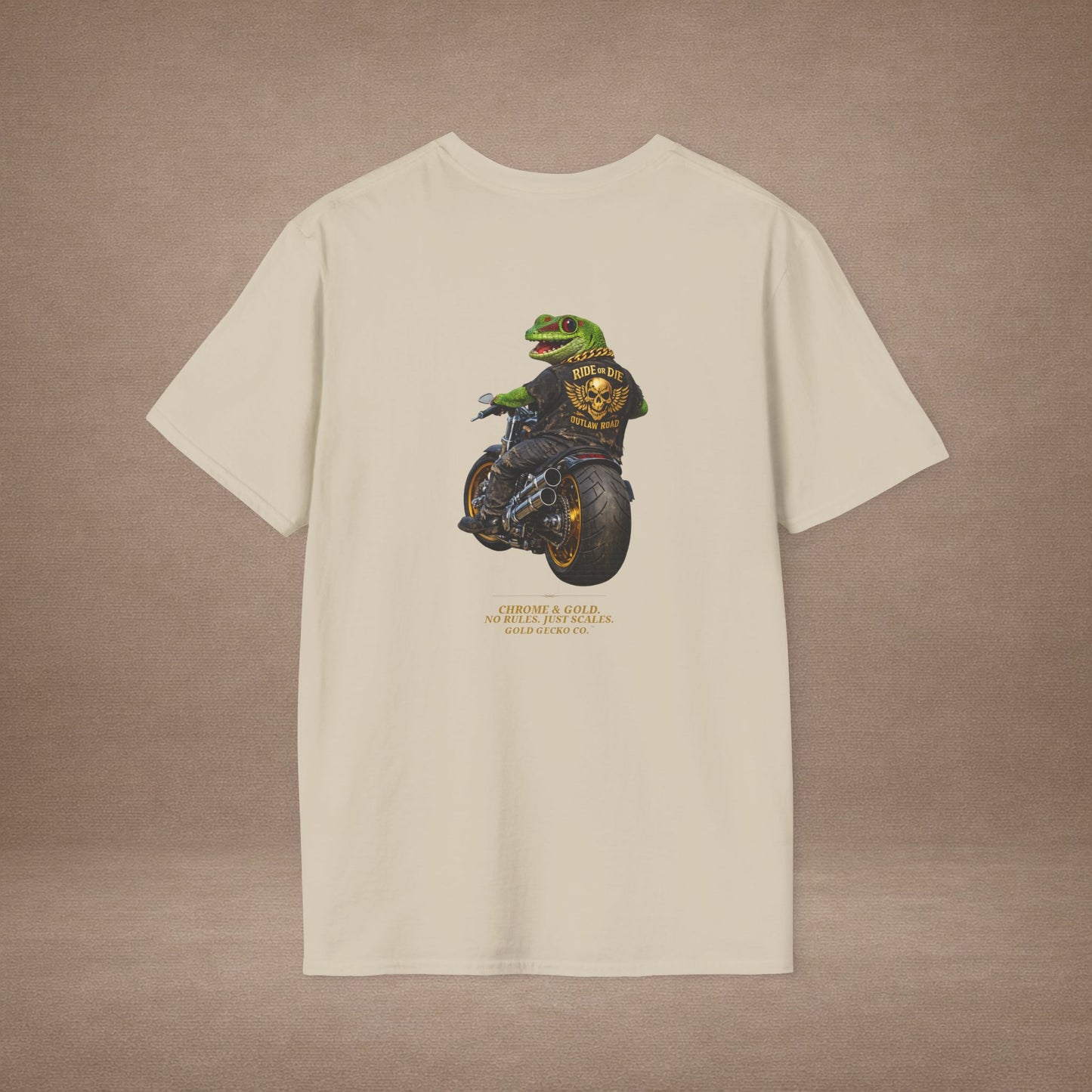 DESIGN #30-3 - Day Gecko + Chopper -No Rules Just Scales
