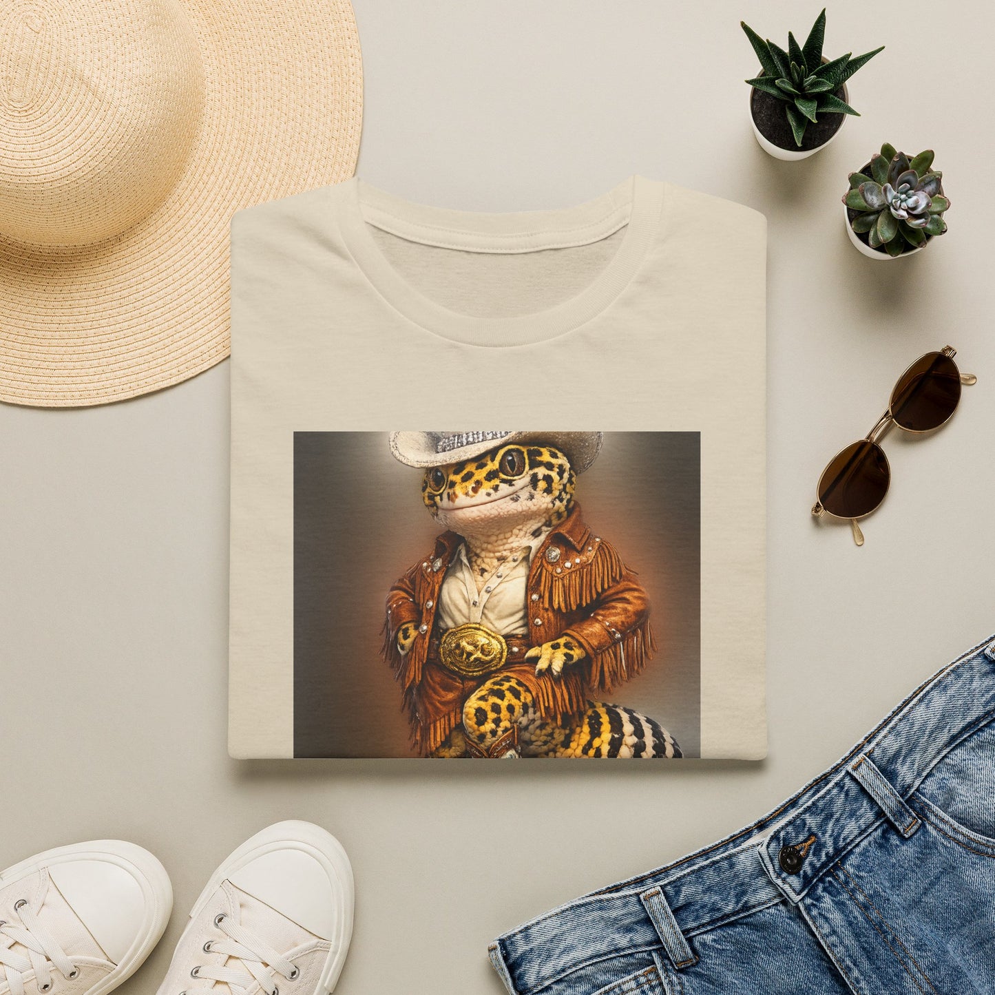 Gold Gecko Co.™ | Cowgirl Swagger | Crested Gecko | Comfort Colors 6500
