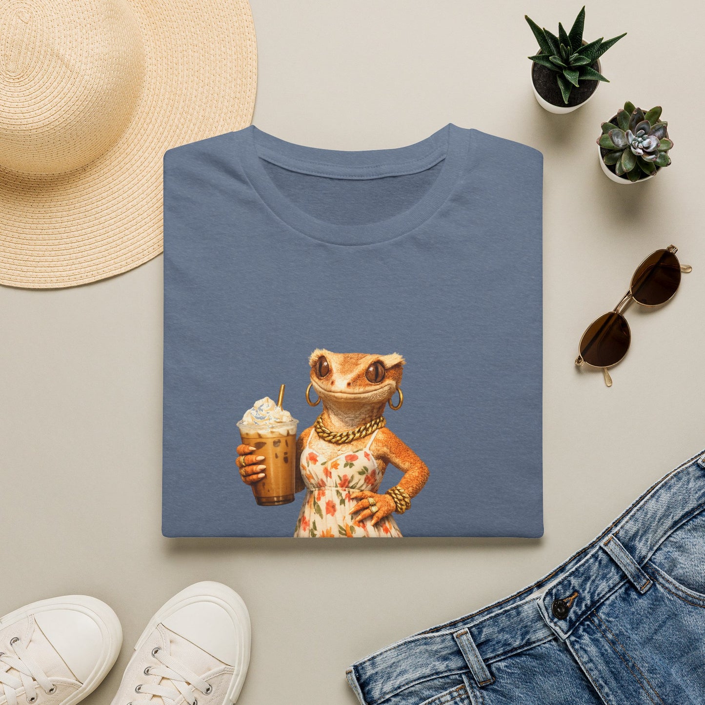 Gold Gecko Co.™ | Summer | Crested Gecko | Comfort Colors 6500