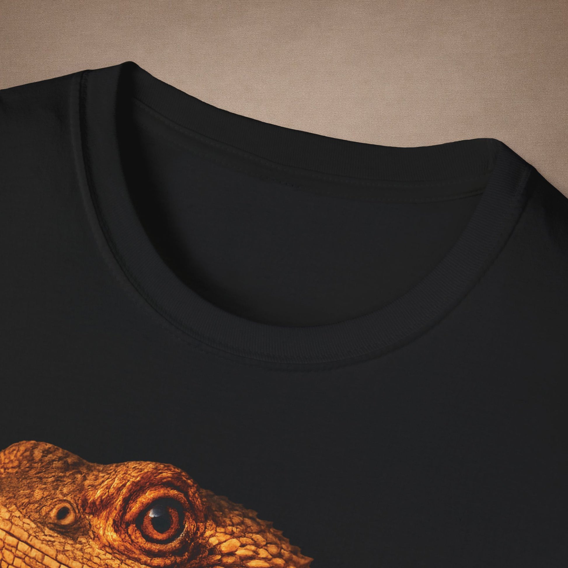 Bearded Dragon — Bearded And Broody — photoreal reptile portraits — the ultimate herp appreciation. Gold Gecko Co. Reptile Roll Call collection.