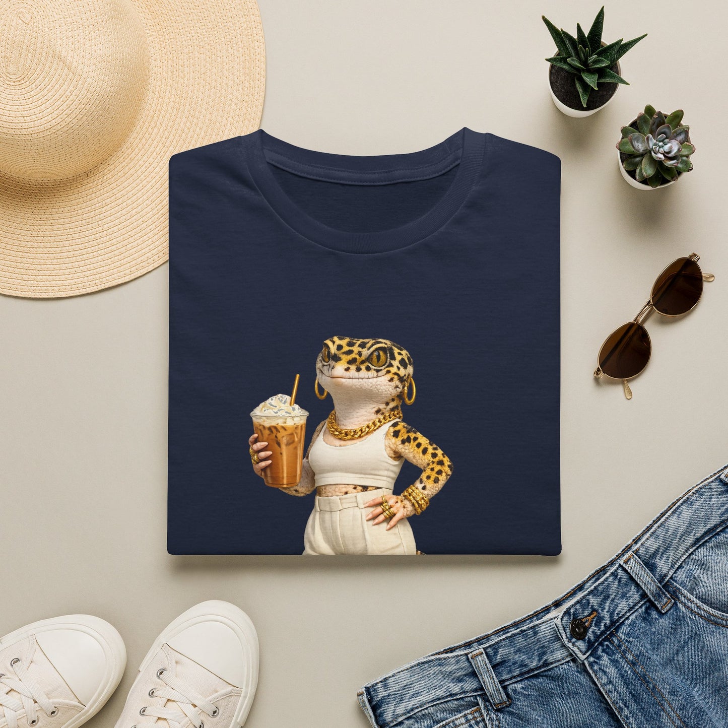 Gold Gecko Co.™ | Summer | Leopard Gecko | Comfort Colors 6500