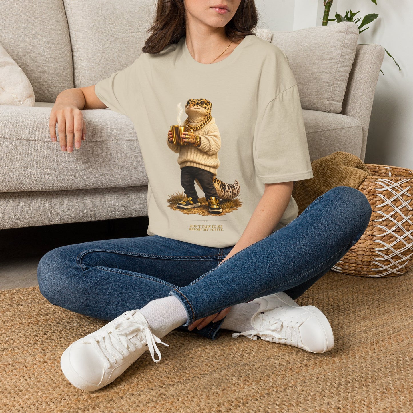 Gold Gecko Co.™ | Cozy | Leopard Gecko | Comfort Colors 6500