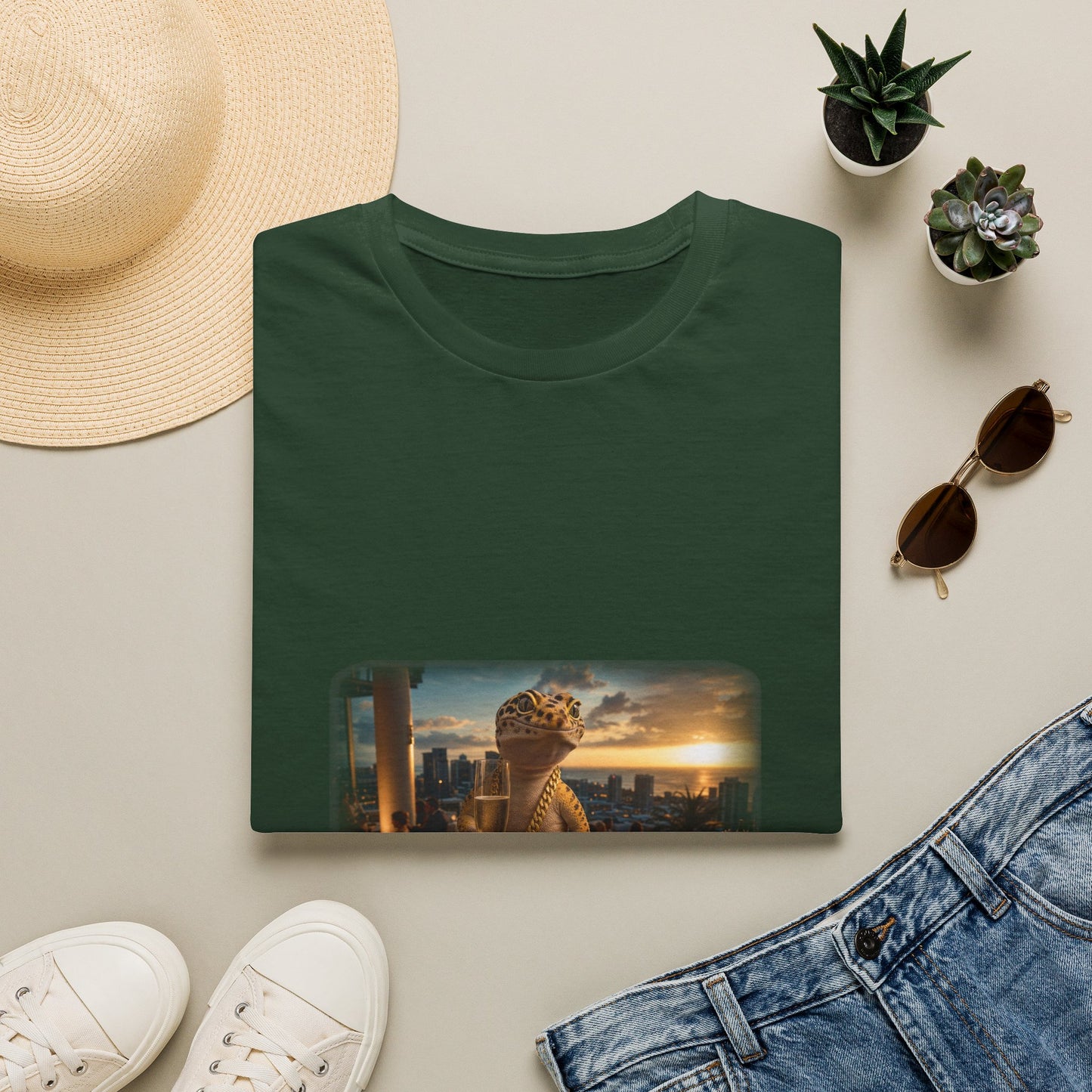 Gold Gecko Co.™ | Out of Office | Leopard Gecko | Comfort Colors 6500