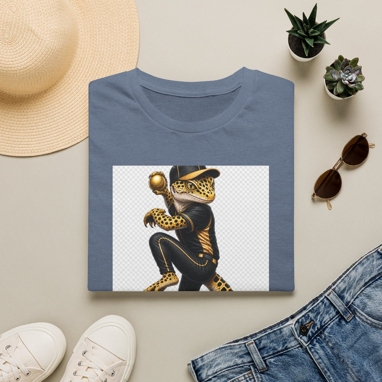 Gold Gecko Co. | The Windup Is Just the Warmup | Pitcher Gecko Tee