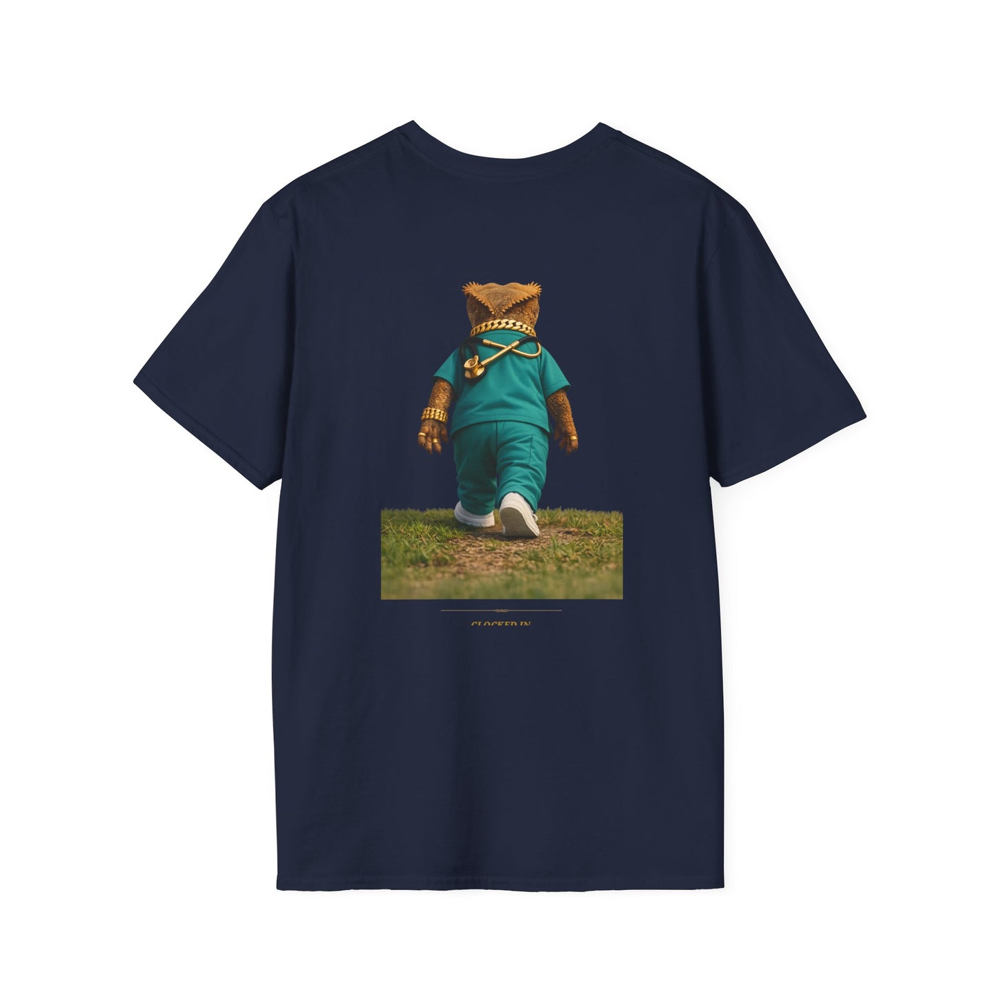Gold Gecko Co.™ | Scrubs | Crested Gecko | Comfort Colors 6500