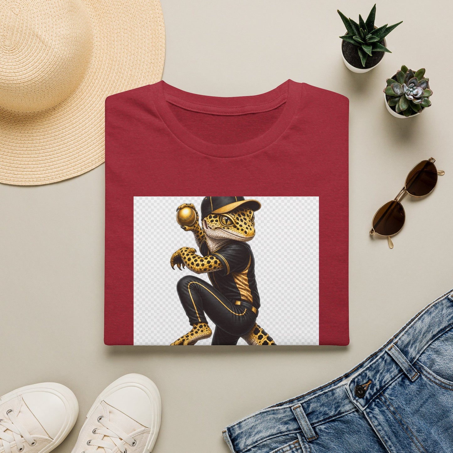 Gold Gecko Co. | The Windup Is Just the Warmup | Pitcher Gecko Tee