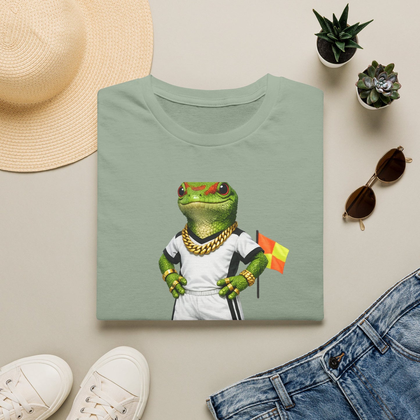 Gold Gecko Co.™ | Offside Unbothered | Leopard Gecko | Comfort Colors 6500