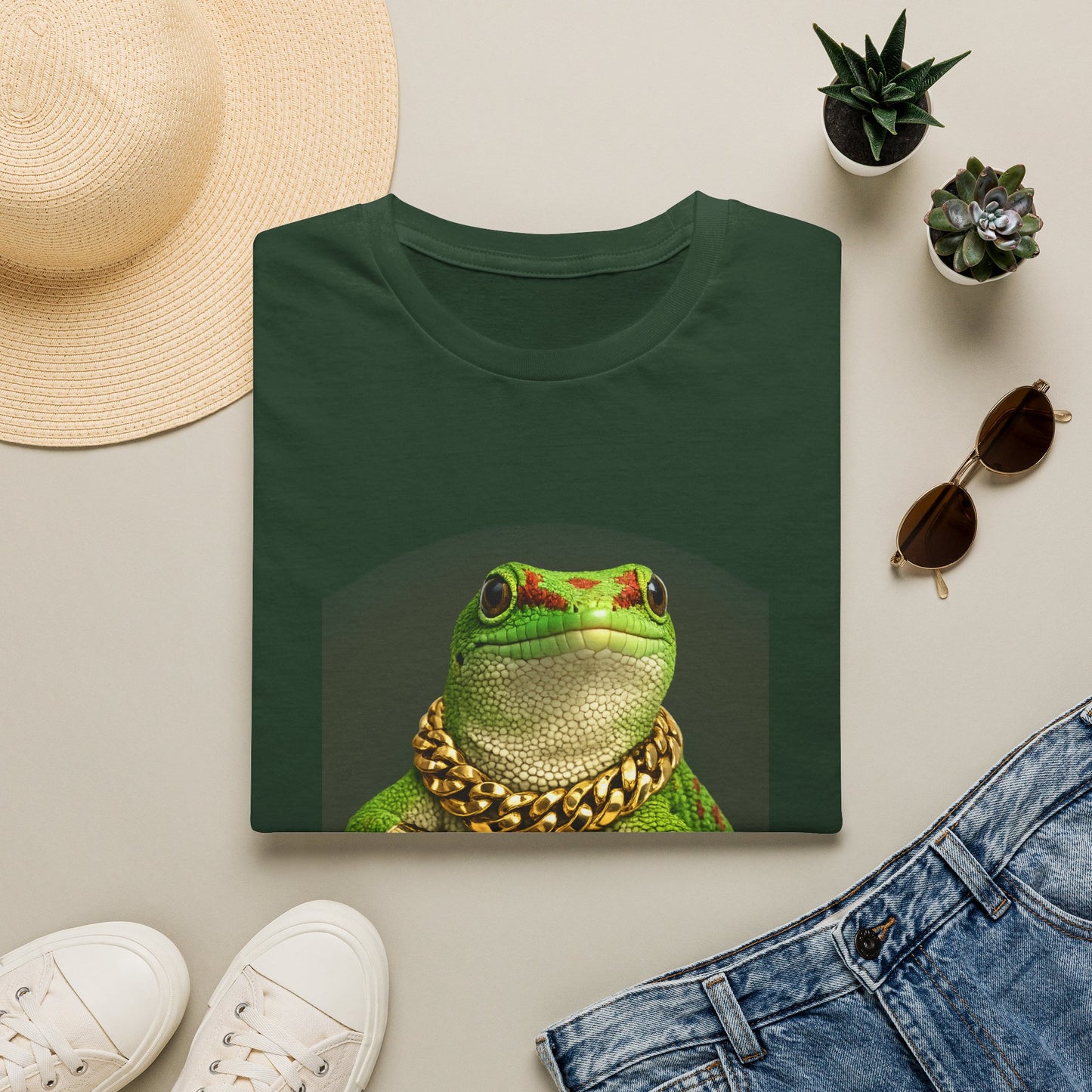 Gold Gecko Co.™ | Aquí Mando Yo | Day Gecko | Comfort Colors 6500