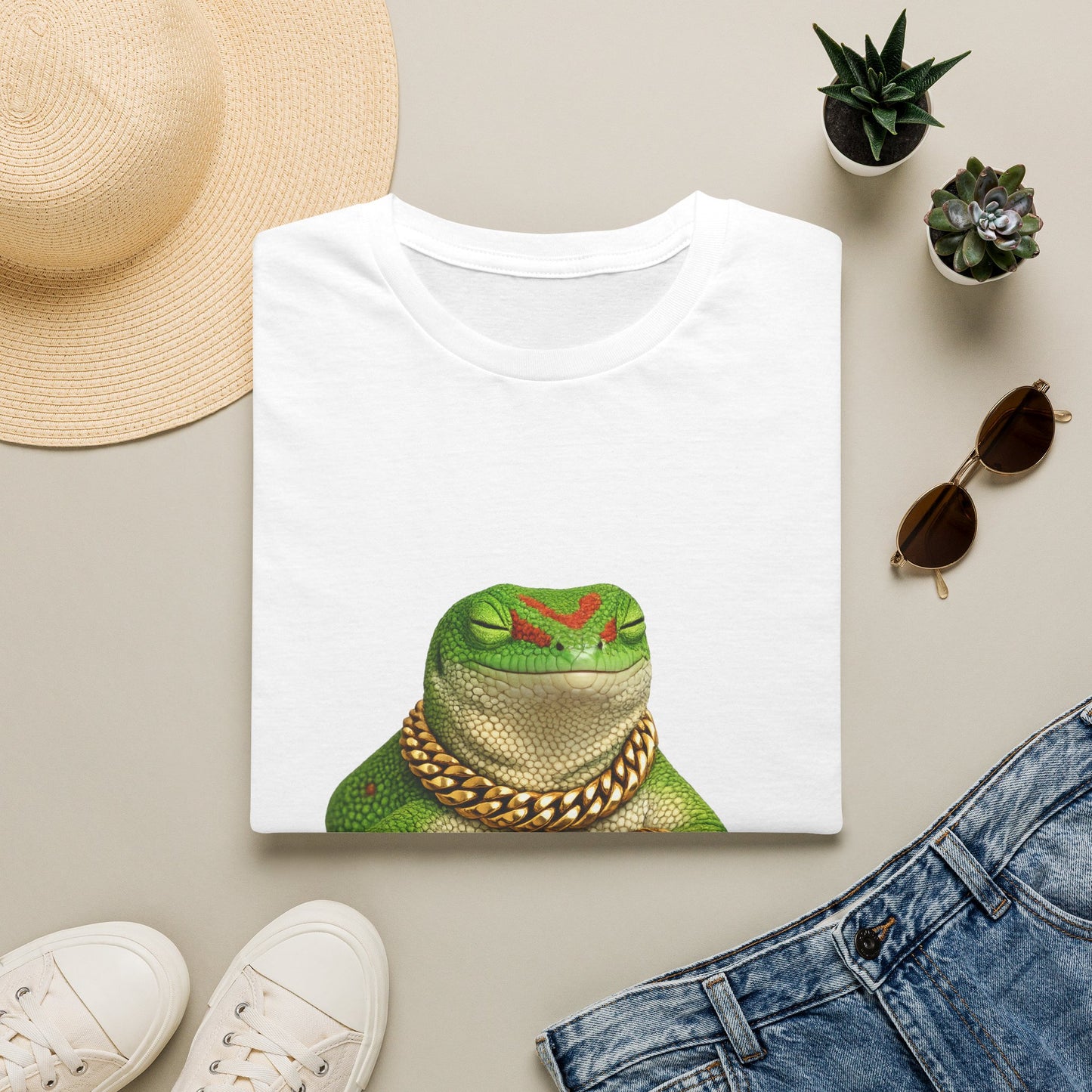 Gold Gecko Co.™ | Tranquila | Day Gecko | Comfort Colors 6500