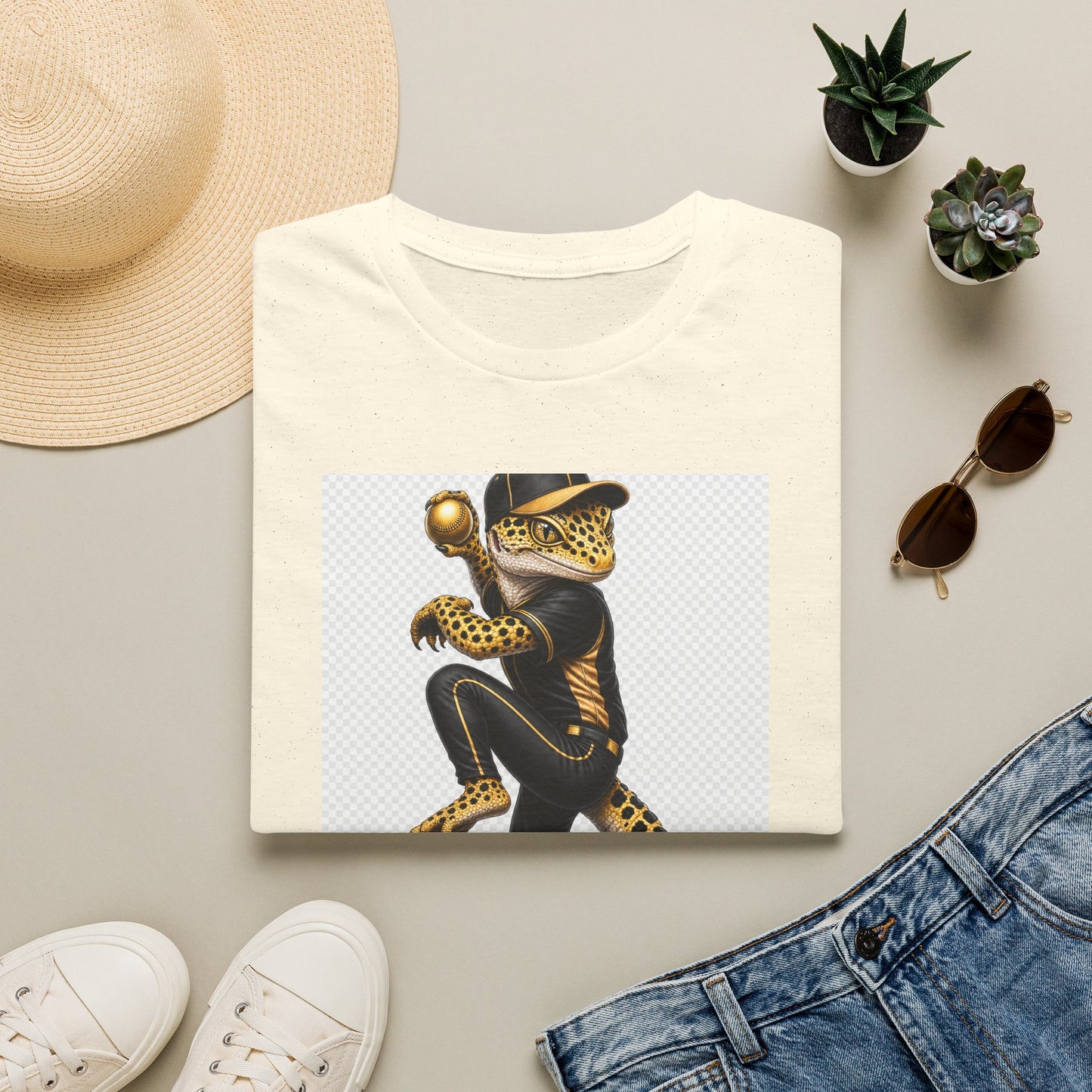 Gold Gecko Co. | The Windup Is Just the Warmup | Pitcher Gecko Tee