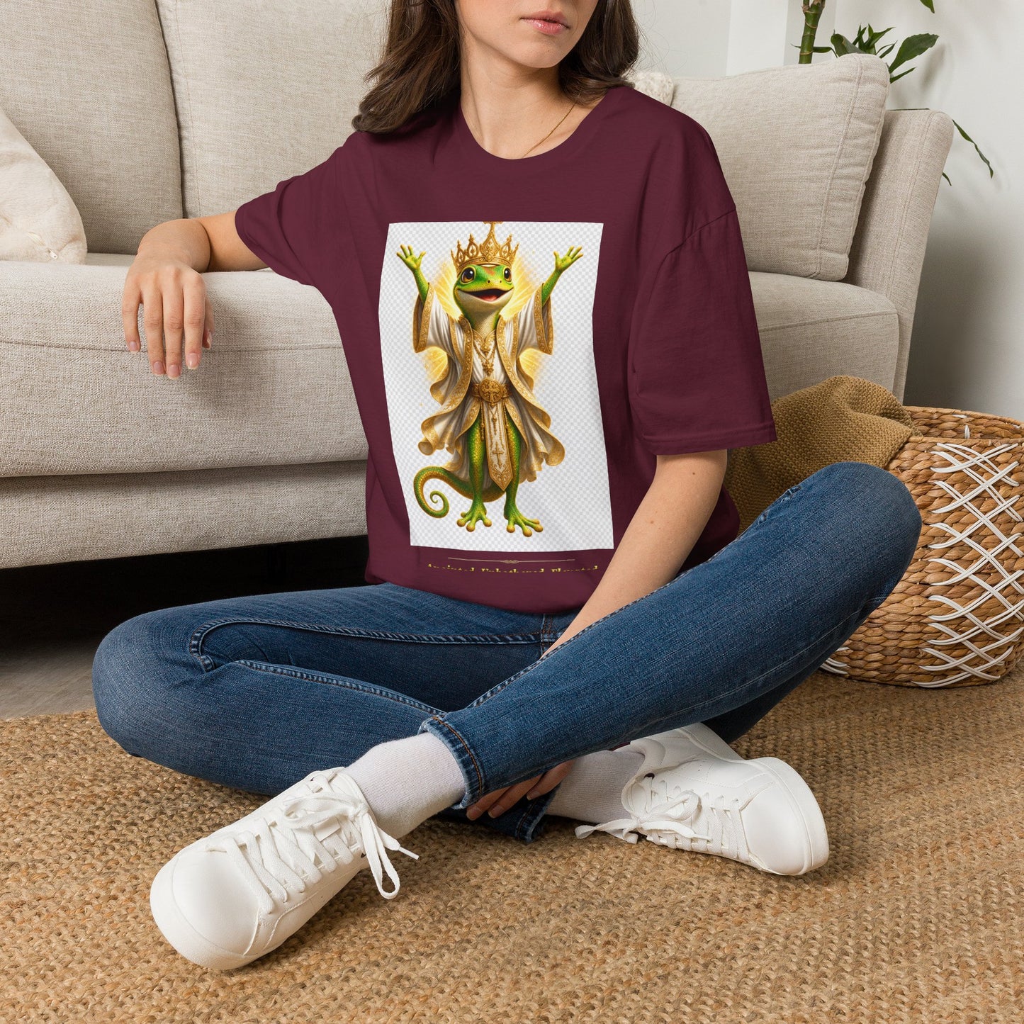 Gold Gecko Co. | Anointed. Unbothered. Elevated. | Faith Gecko Tee