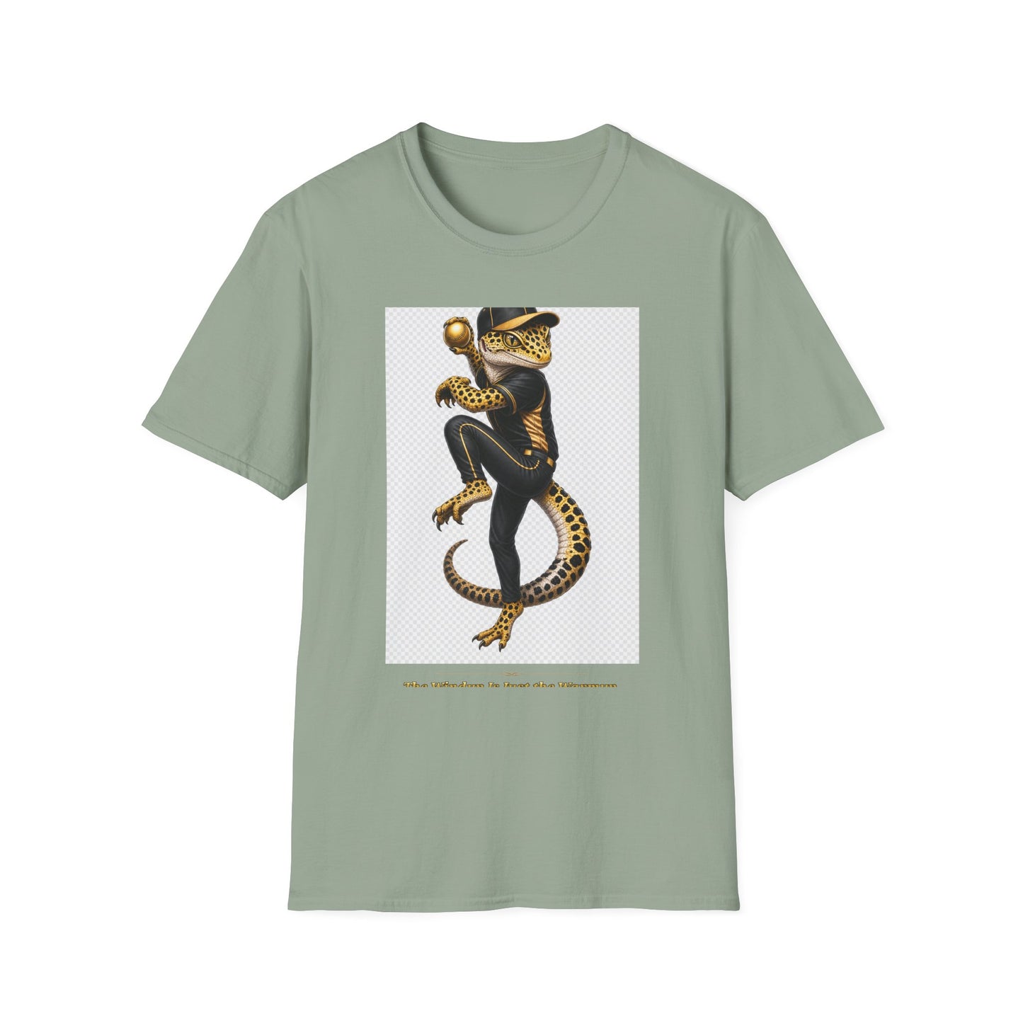 Gold Gecko Co. | The Windup Is Just the Warmup | Pitcher Gecko Tee