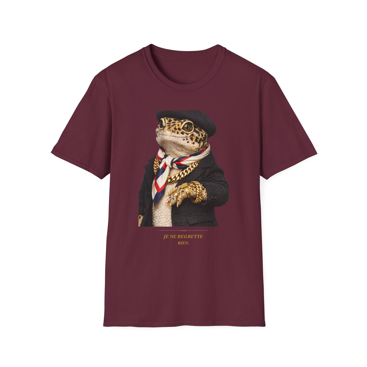 Gold Gecko Co.™ | Je Ne Regrette Rien | Leopard Gecko | Comfort Colors 6500