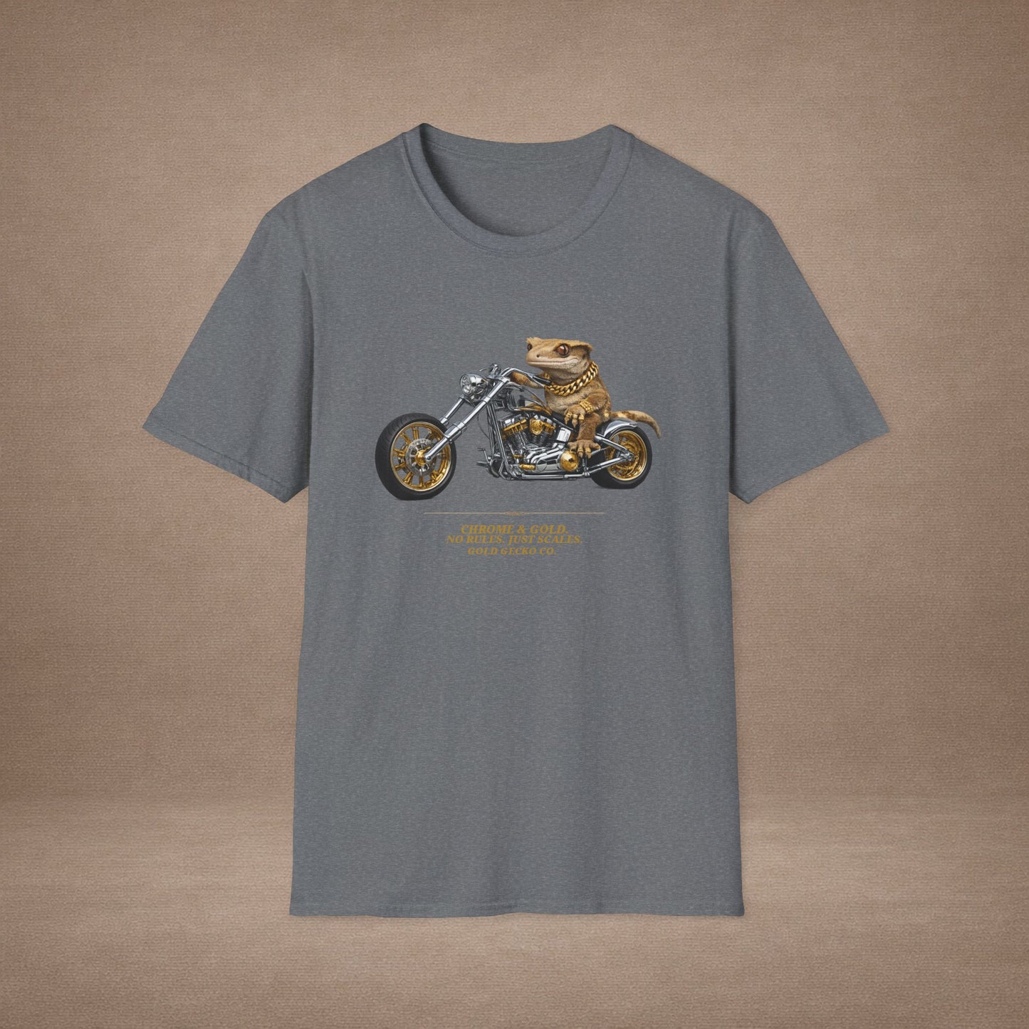 DESIGN #30-1 - Crested Gecko + Chopper -No Rules Just Scales