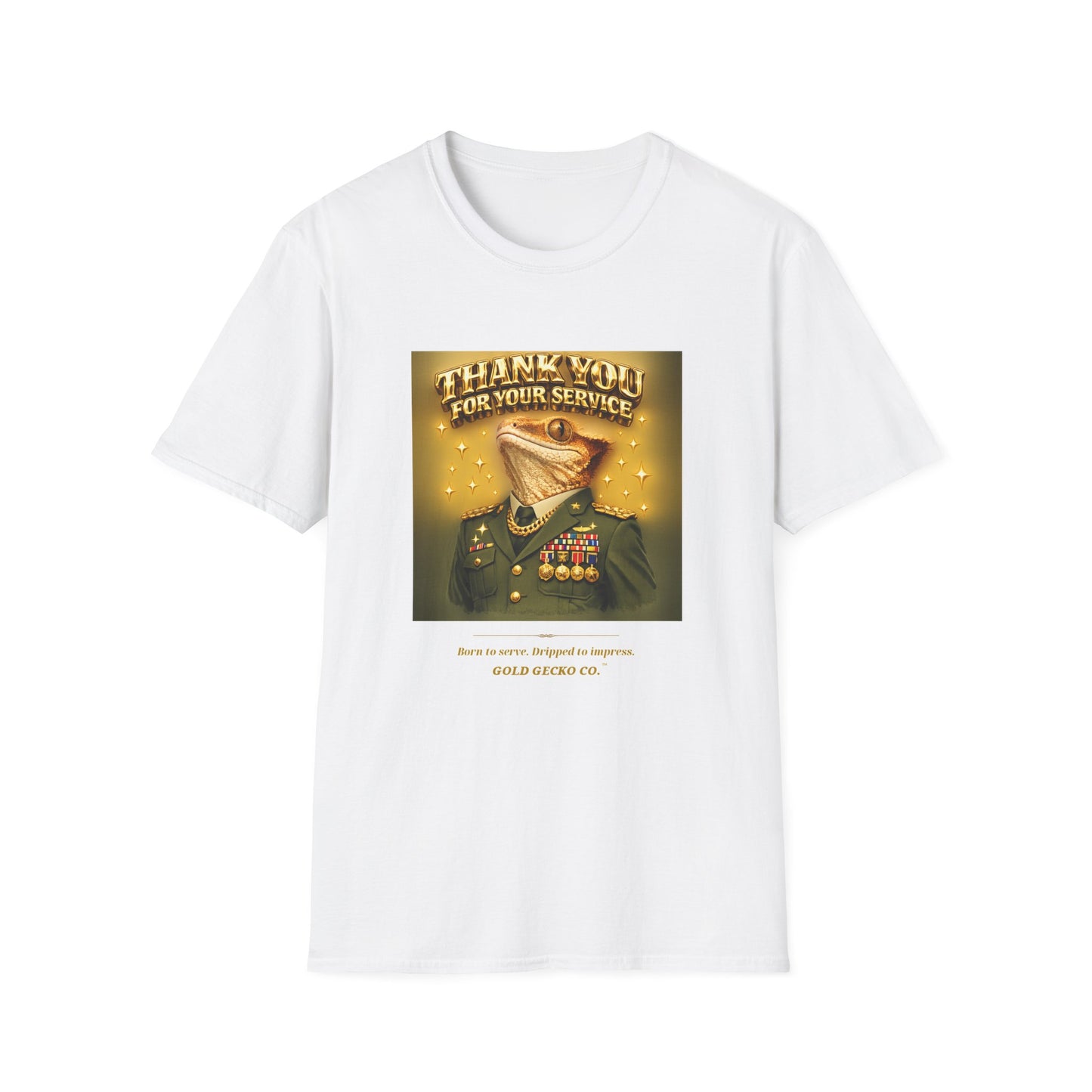 Gold Gecko Co.™ | Army Strong | Crested Gecko | Comfort Colors 6500