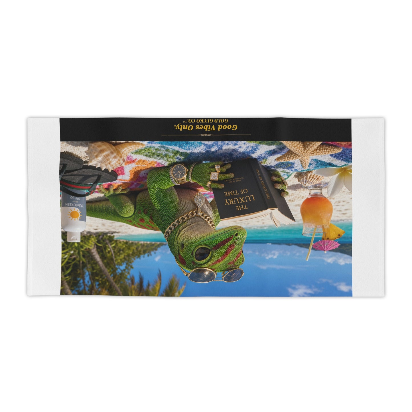 Col2001-7-V1-BT-PrimaPrint-GoodVibesOnly-BeachReading-DayGecko-Realistic-GoldGeckoCo