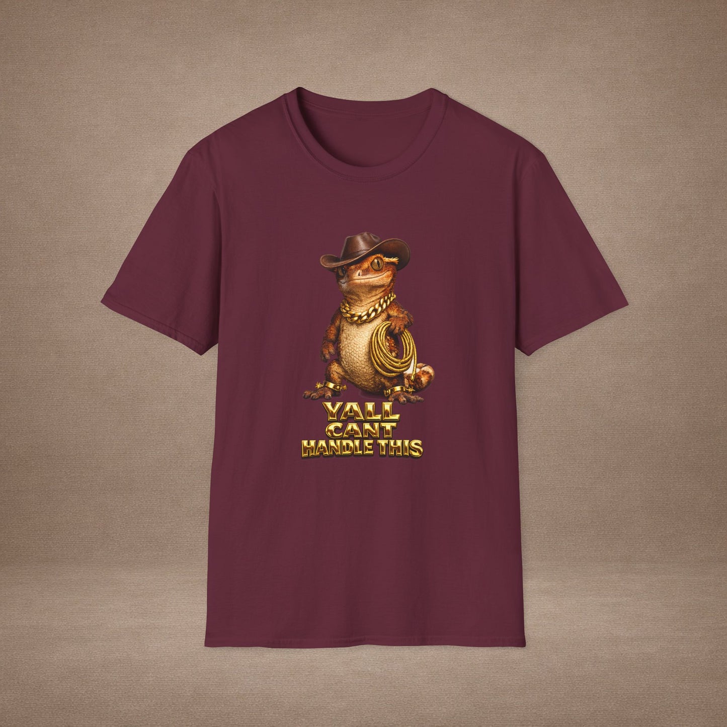 Design #13-1 - Western Cowboy (Crested) " Yall Cant Handle This"
