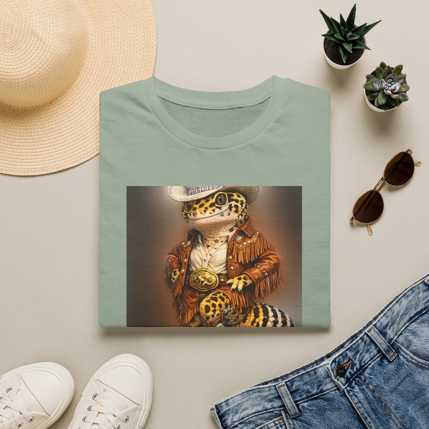 Gold Gecko Co.™ | Cowgirl Swagger | Crested Gecko | Comfort Colors 6500