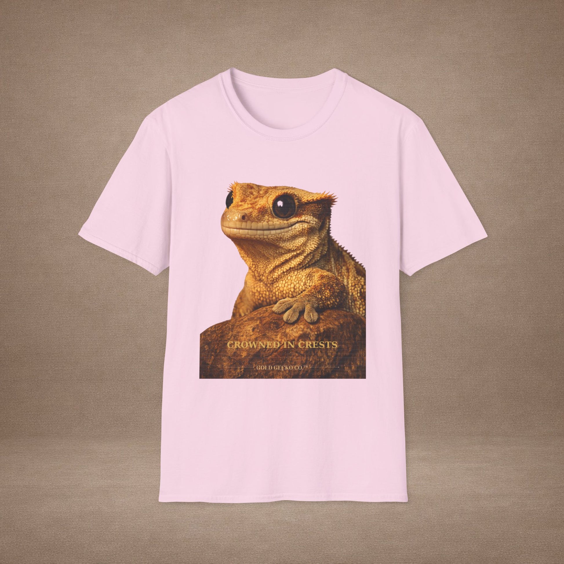 Crested Gecko — Crowned In Crests — photoreal reptile portraits — the ultimate herp appreciation. Gold Gecko Co. Reptile Roll Call collection.