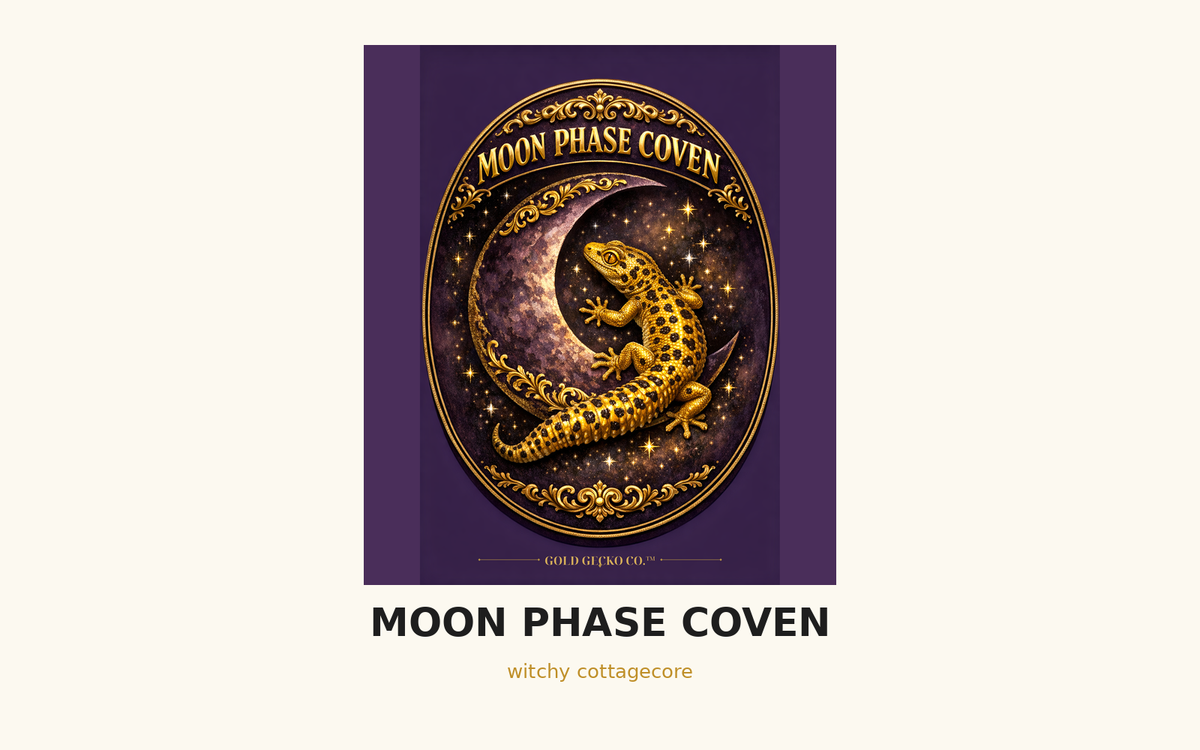 GGC Scroll v2 — Moon Phase Coven landscape